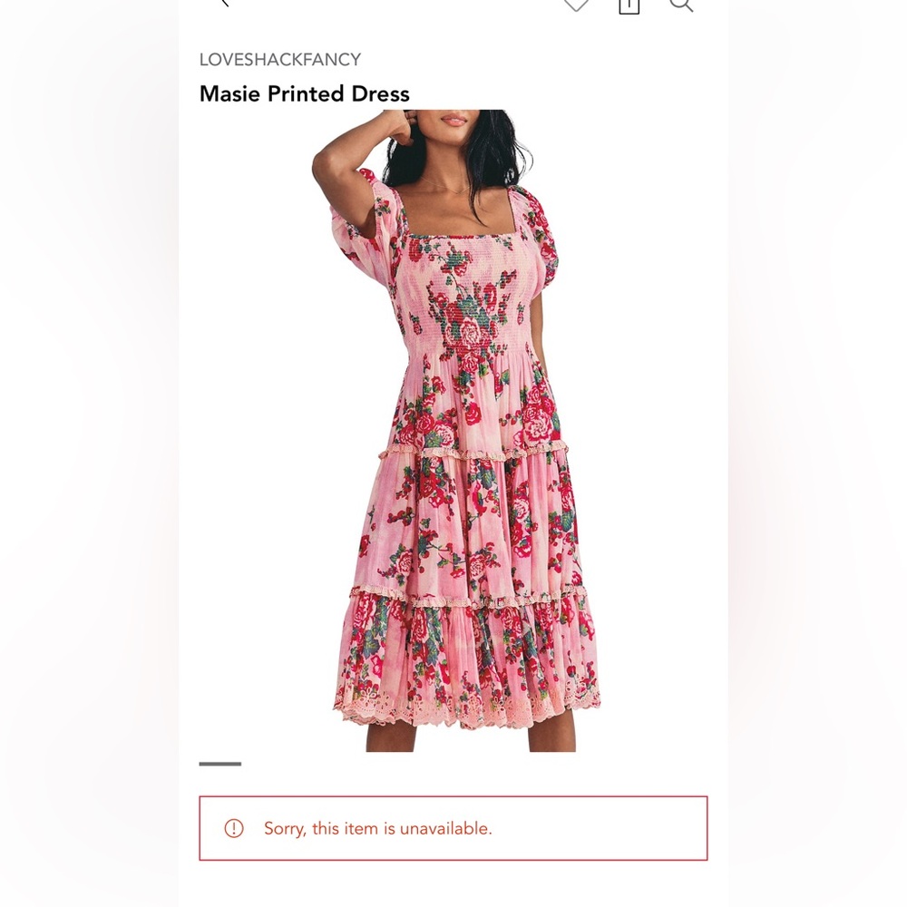 LOVESHACKFANCY Masie dress - Picture 4 of 9